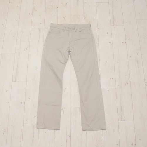 Levi’s 505 Jeans White Tab Label Mens W32 L32 Beige Khaki Straight Fit Workwear - Picture 3 of 13