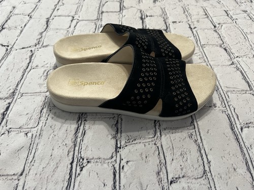 Neu ohne Etikett!! Spenco Twilight Stud Damen Komfort Sandale Größe US 8B / EURO 38,5 - Bild 4 von 11