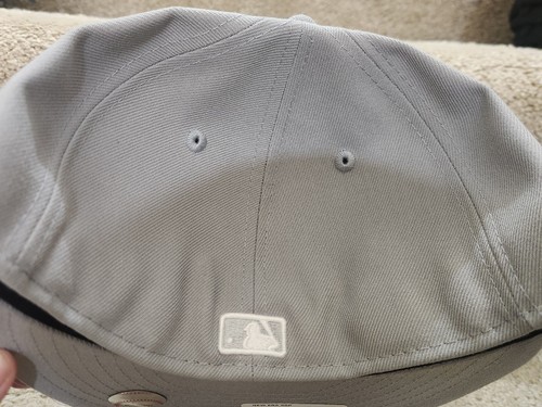 7 1/4 -- New Era 59FIFTY Texas Rangers City Connect grau eng anliegende Mütze Kappe MLB neu mit Etikett - Bild 3 von 4