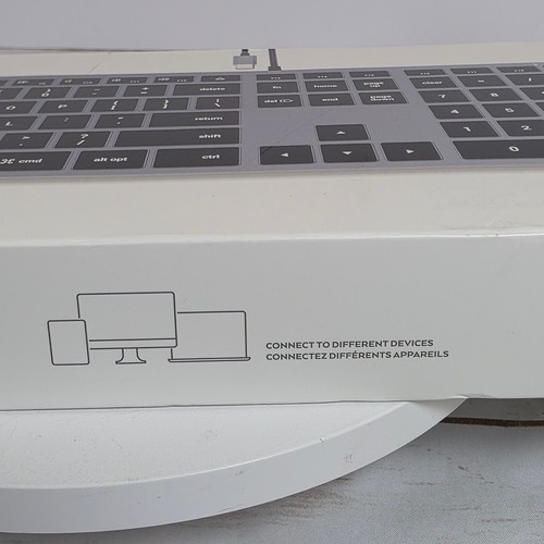 NIB New SATECHI Slim W3 Wired Bluetooth Backlit Keyboard - Picture 12 of 18