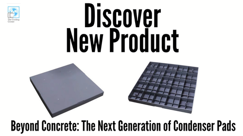 AC Condenser Pad– Reinforced Plastic Base Ultra-Durable for Mini Split & Central - Video 1 of 1