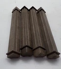 Vintage Playmobil 3786 Sheriff Wall connectors x4 Brown