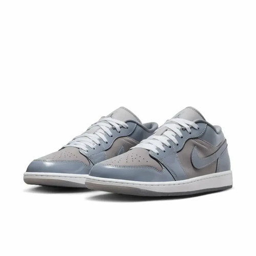 Air Jordan 1 Low SE HF3148 011 Medium Grey/Cool Grey-White New Men's Size 10 - Picture 2 of 10