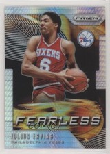 2019-20 Panini Prizm Fearless Hyper Prizm Julius Erving #17 HOF 02v3