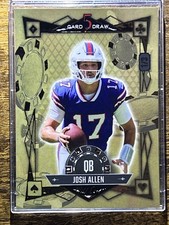 Josh Allen 1/3 Gold Wild Card 5 Card Draw Poker Chip Buffalo Bills