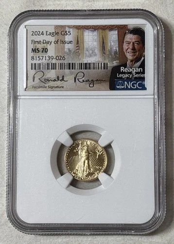 2024 American Gold Eagle 1/10 oz — photo from another recent sale