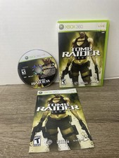 Tomb Raider: Underworld - Microsoft Xbox 360 Complete W/ Manual - Clean Copy