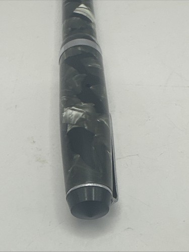 Vintage Parker Challenger Fountain Pen Gray Marble Untested - Picture 8 of 18