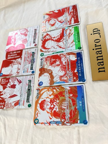 Juego de Cartas ONE PIECE 3er Aniversario Campaña Tesoro Promo Juego Completo de Tarjetas - Imagen 2 de 15