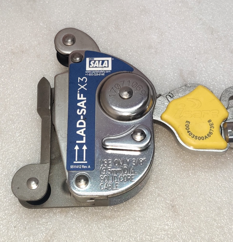 3M DBI-SALA 6160054 Manicotto cavo staccabile Lad-Saf X3 NUOVO - Foto 3 di 11