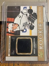 2021-22 Upper Deck Series 1 Rookie Retrospective Jersey #RR-3 Mikey Anderson