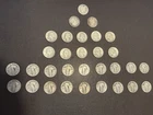 Lot Of 31 Silver Quarters - Barber, Standing Liberty, & Washington - 1902 - 1958