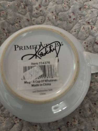 Taza Primitives By Kathy A Cup Of Whatever Meh 20oz Flores - Imagen 6 de 10