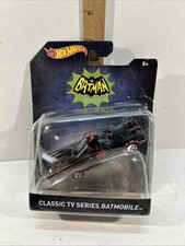 2017 Hot Wheels 1:50 Batman Classic TV Series Batmobile - Black (DKL20)