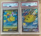 Pikachu Flying V & VMAX PSA 9 Celebrations 25th Yr