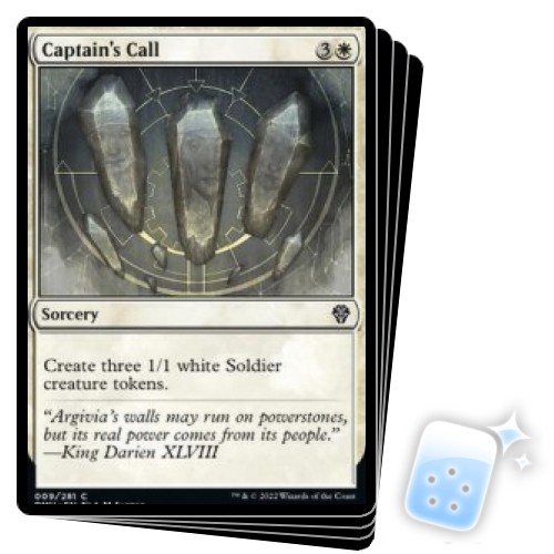 CAPTAIN'S CALL X4 Dominaria United DMU Magic MTG MINT CARD - Picture 1 of 1