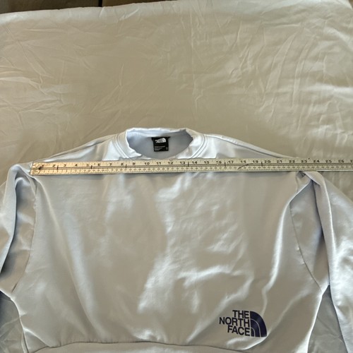 The North Face Cropped Pullover Sweatshirt XS Light Blue - Picture 8 of 14