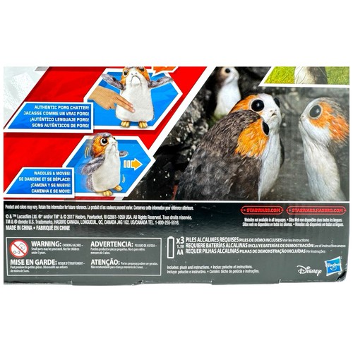 PORG Stofftier bewegt HASBRO Disney NEU STAR WARS - INKgrafiX TOYS A437 - Picture 7 of 7