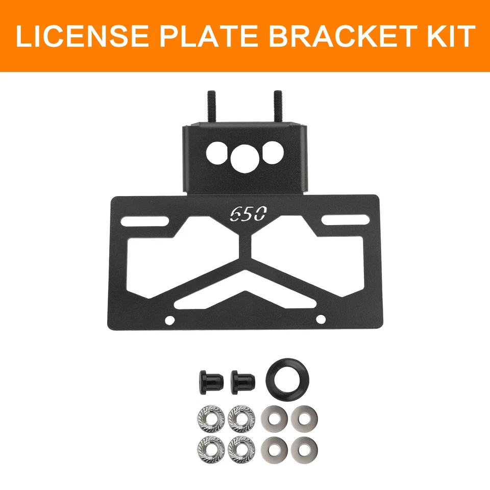 Fender Eliminator Kit License Plate Holder For Kawasaki Z650 Ninja 650 2017-2025 Foto 2 de 4