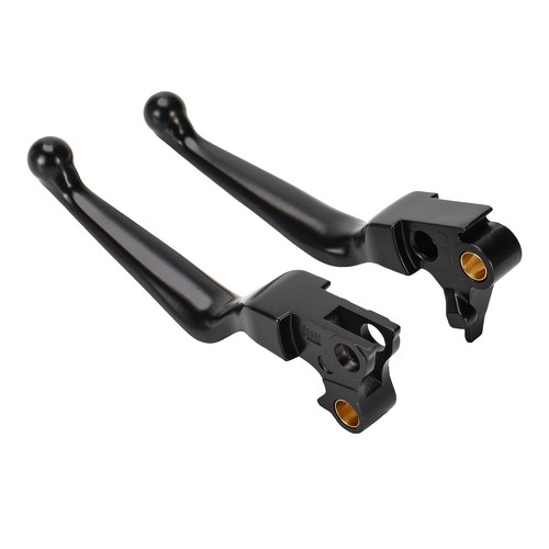 Brake Clutch Levers For Harley Dyna Low Rider Street Bob Softail Slim Deluxe - Picture 11 of 16