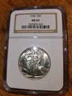 1942 Walking Liberty Half Dollar   NGC MS 65