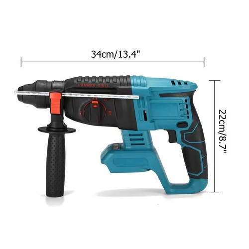 Handheld Hammer Drill Electric Drill Brushless Rechargeable Electric Hammer - Picture 1 of 14