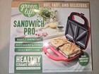 GreenLife Sandwich Pro - Electric Panini Press Grill - Healthy Ceramic Nonstick