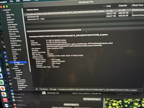 Apple A2141 MacBook Pro 16" 2019 i7-9750H 32GB 500GB 16,1 15.3.2 DG MVVL2LL/A - Afbeelding 6 van 21