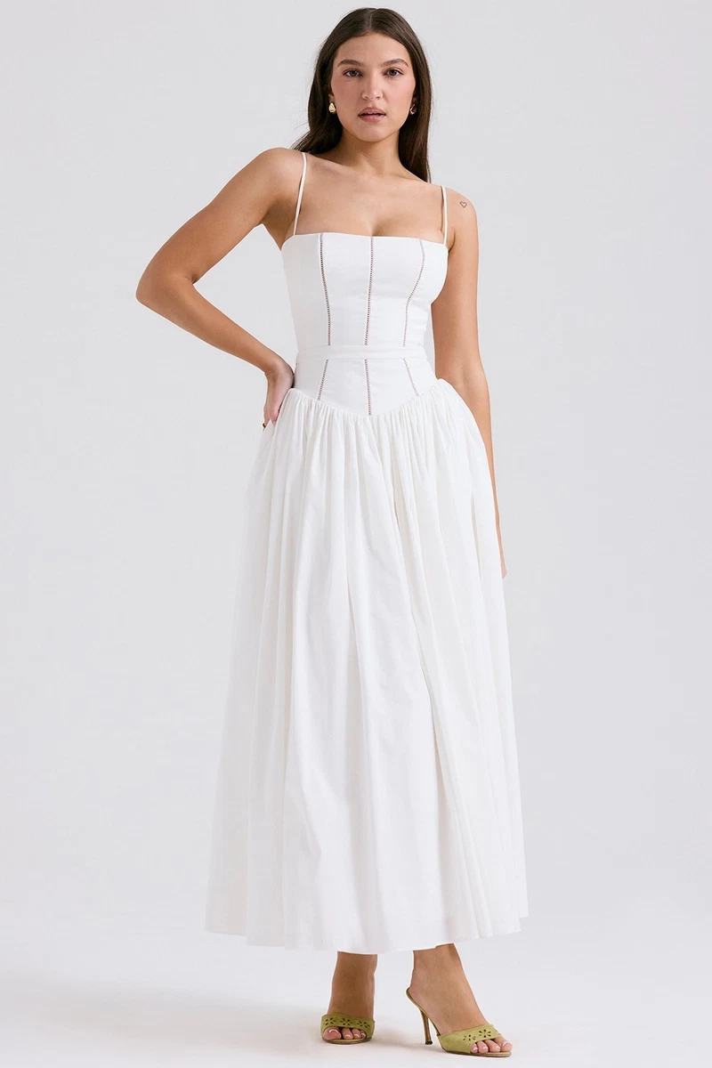 midi cotton dresses Alex Cotton Midi Dress – Rungolee Store main image 0