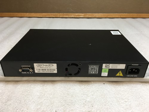 Dell PowerConnect 2824 24-portowy gigabitowy zarządzany przełącznik sieciowy - Zdjęcie 5 z 7