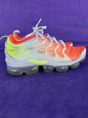 Nike Air Vapormax Plus Reverse Sunset Orange Volt Womens Size 9.5 AO4550-003 - Picture 4 of 14