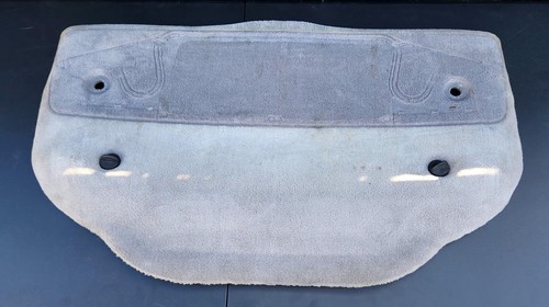1997-2004 PORSCHE BOXSTER 986 INTERIOR CARPET ENGINE COVER PANEL OEM Grey - Picture 1 of 9