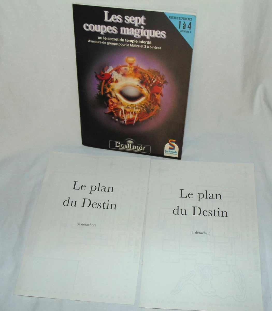 Les Accessoires du Maître pour le jeu de rôles L'Oeil Noir Gallimard