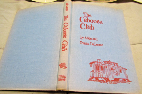 Rare 1957 1st HC/DJ THE CABOOSE CLUB De Leeuw & Sibley How To Make Train Book - Picture 2 of 6