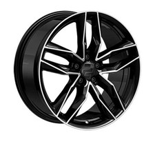 2DRV by Wheelworld  WH40 7,5x18 ET46 schwarz hochglanzpoliert Alufelge