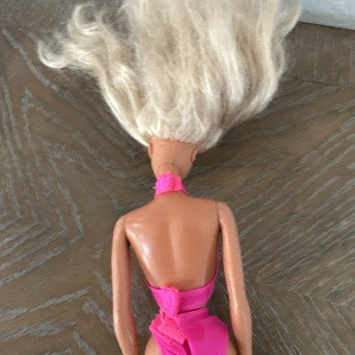 1993 Sun Jewel Barbie Mattel Moda Barbie Muñeca Vintage Años 90 Rosa Traje de baño - Imagen 9 de 9