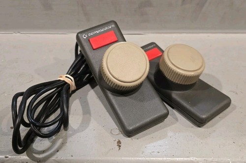 Original Commodore 64 Paddle Controller Controllers Set - Untested - Picture 1 of 5