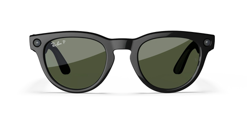 Gafas inteligentes Ray-Ban Meta Headliner brillantes negras verdes lentes polarizadas G15 en muy buena condición - Imagen 8 de 12