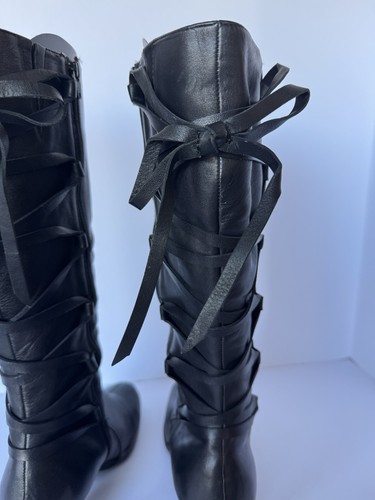 SOFFT WOMEN'S BLACK LEATHER ZIP KNEE HIGH FASHION BOOTS, SIZE 8.5 M, NEW IN BOX - Picture 15 of 24