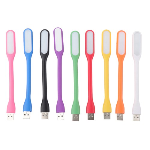 10 stücke gemischt flexible usb led licht lampe einstellbare leselampe tragbare - 第 8/12 張圖片