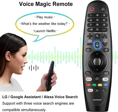Replacement for LG Magic TV Remote with Voice Function for LG Smart TV OLED UHD - Picture 6 of 10
