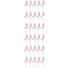 30 PCs kreative Holly Ornament Xmas Festival DIY Indoor schmücken rot