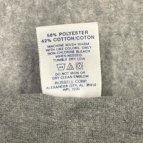 US Army Shirt Mens 2XL Heather Gray Russell Athletic NuBlend Graphic Tee Logo - Picture 7 of 8