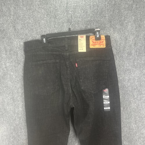 Levi's Men's 514 Straight Fit Stretch Extensible Jean Dark Wash Denim NWT 36x30 - Picture 7 of 14
