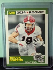 2024 Score #10 Brock Bowers 35th Anniversary Rookies 💥 