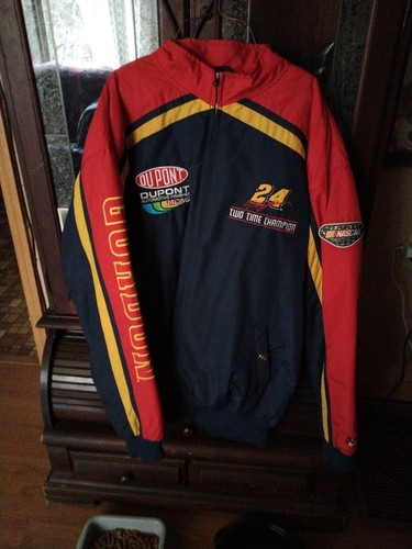 Vintage Dupont Rainbow Jacket Jeff Gordon #24 X-LARGE NASCAR Winston Cup - Bild 2 von 19