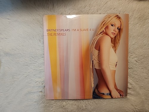Britney Spears I'm A Slave 4 U The 1ST 2001 Promo 2x Vinyl DUTCH-38 OG LP EX  - Picture 1 of 10