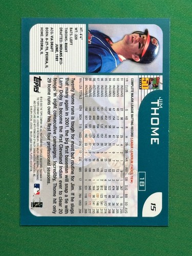 2001 Topps Series 1 Baseball Base #1 - 200 PICK YOUR CARD COMPLETE YOUR SET - Picture 26 of 396