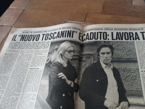 OGGI 49 1972=ORNELLA VANONI=LOLLOGRIGIDA=CLAUDIO ABBADO=MARISA BERENSON=totò - Foto 11 di 11