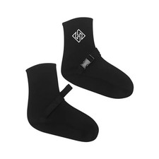 Hubboards 2mm Neoprene Booties with Sock Lock (Built in Fin Tether) Bodyboarding